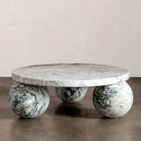 Morro Coffee Table I Big Flower Marble - Hình ảnh 3