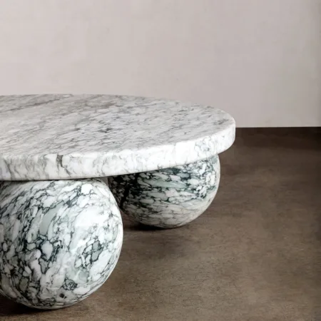 Morro Coffee Table I Big Flower Marble - Hình ảnh 6