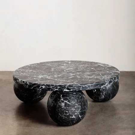 Morro Coffee Table I Nero Maquina Marble - Hình ảnh 2