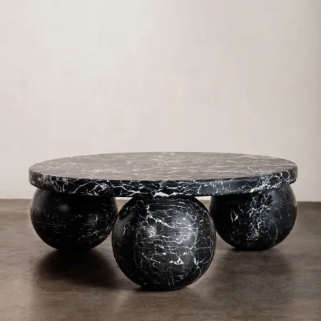 Morro Coffee Table I Nero Maquina Marble - Hình ảnh 3
