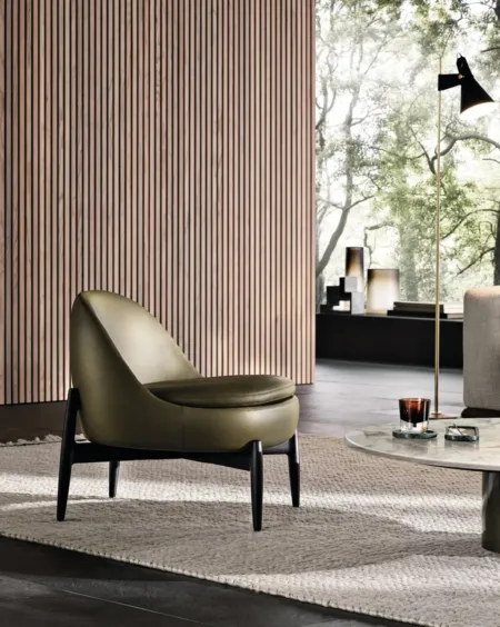 Sendai Leather Armchair - Hình ảnh 4