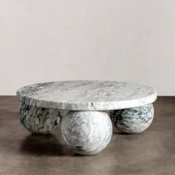 Morro Coffee Table I Big Flower Marble