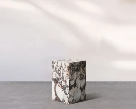 Plinth Block Tall End table - Hình ảnh 5
