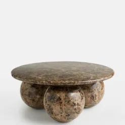 Oxley I coffee table I Dark Emperador Marble